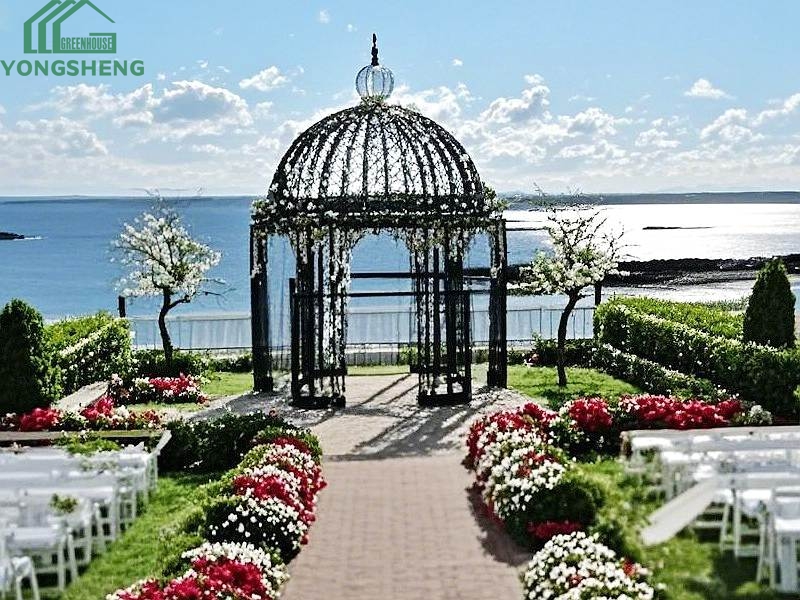 metal gazebo, garden gazebo, metal garden gazebo